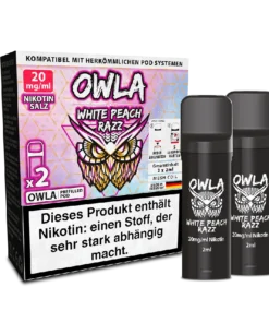 OWLA Pod – White Peach Razz – Nikotinsalz