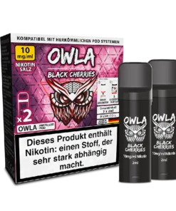 OWLA Pod – Black Cherries – Nikotinsalz
