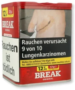 Break Tabak Rot L 57g Dose Volumentabak