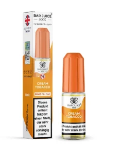 Bar Juice Nikotinsalz Cream Tobacco Liquid