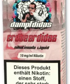 Dampfdidas Nikotinsalz Liquid Erdbeerdidas 10mg