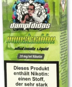 Dampfdidas Nikotinsalz Liquid Monstaahh 20mg