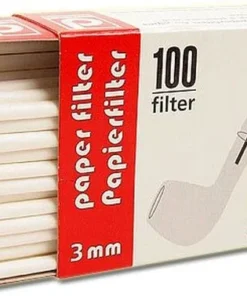 Denicotea Pfeifenfilter 3mm Zubehör für die Pfeife