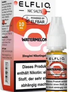 Elfliq by Elfbar Nikotinsalz Liquid Watermelon 10mg