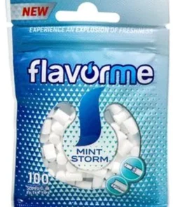 Flavorme Mint Storm Superslim Filter Tips für Zigaretten