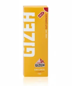 Gizeh Zigarettenpapier Gelb Original 1×50 Blatt Einzelpackung