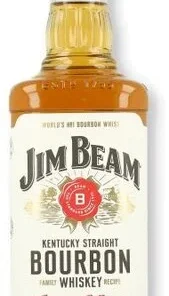 Jim Beam White Bourbon Whiskey Glas/EW 0,7 l 40% vol. Alkohol