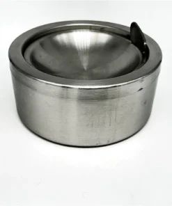 Kippascher Edelstahl mattiert