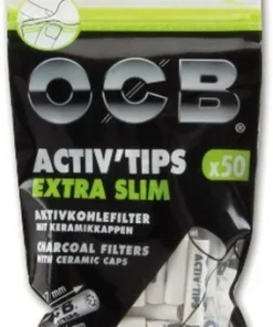 OCB Activ Tips Extra Slim 6 mm