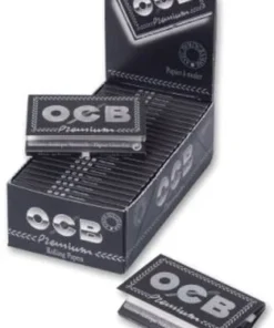 OCB Schwarz Zigarettenpapier Premium Kurz No4 1×100 Blättchen