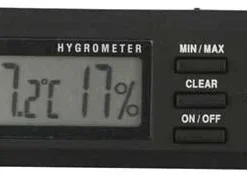 Passatore Digital Hygro/Thermometer schwarz