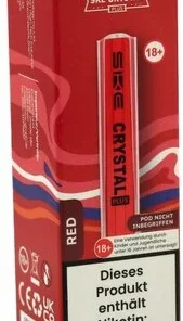 SKE Crystal Plus Akkuträger Red