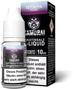 Samurai Nikotinsalz Liquid Tetsuya Traube 20mg