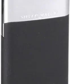 Silver Match Feuerzeug Blackwell Jet-Flame silber-schwarz
