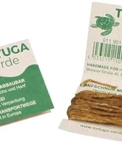Tortuga verde Anzündschnur aus Hanf und Bienenwachs