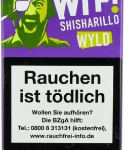WTF! SHISHARILLO WYLD 5 Shisharillos Zigarillo mit Shishatabak