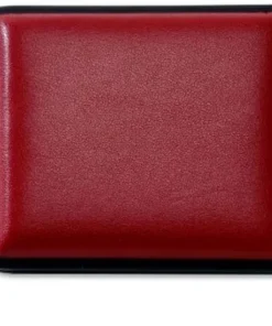 Zigarettenetui Kunstleder 18er rot mit Gummizug