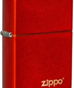 Zippo Feuerzeug Metallic Red with Zippo Logo