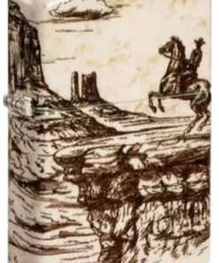 Zippo Feuerzeug Wild West Scene