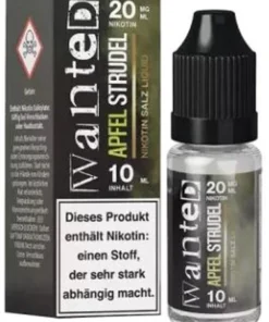 Wanted Overdosed Nikotinsalzliquid Apfelstrudel 20mg