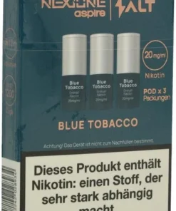 Nexione Aspire/Salt Blue Tobacco Pods 20mg 3 x 1,2ml