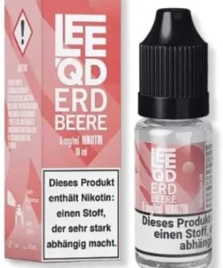 LEEQD Fruit Erdbeere 10ml 6mg Liquid