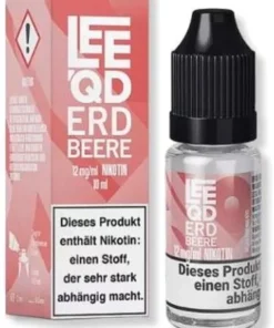 LEEQD Fruit Erdbeere 10ml 12mg Liquid