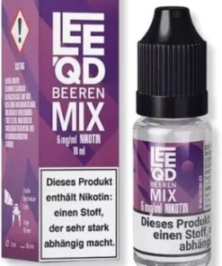 LEEQD Crazy Beeren Mix 10ml 6mg Liquid