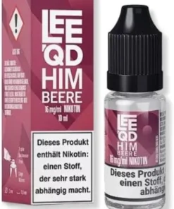 LEEQD Fruit Himbeere 10ml 16mg Liquid