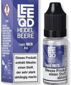 LEEQD Fruit Heidelbeere 10ml 3mg Liquid