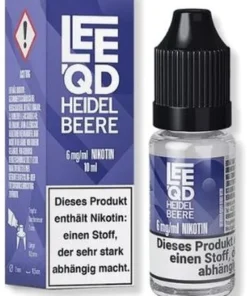 LEEQD Fruit Heidelbeere 10ml 6mg Liquid