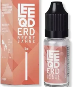LEEQD Crazy Erdbeere Sahne 10ml 0mg Liquid
