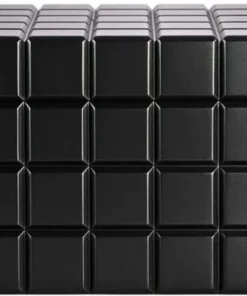 Colibri Desktop Humidor Heritage Cube Schwarz für ca. 60 Zigarren