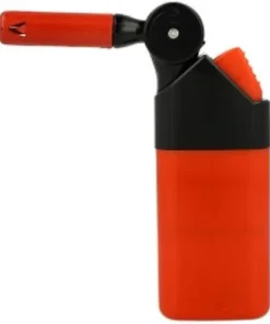 Lux Mini Stabfeuerzeug abknickbar Orange