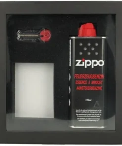Zippo Geschenkset ohne Feuerzeug mit Klarsichtdeckel