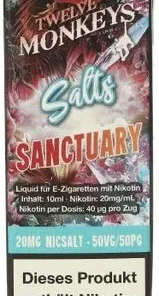 Twelve Monkeys Sanctuary Nikotinsalzliquid 20mg