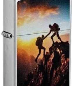 Zippo Feuerzeug Mountain Climbing Satin Finish