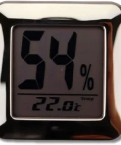 Digital Hygrometer Chrom