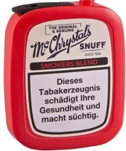 Mc Christals Smokers Blend Snuff 8g Dose
