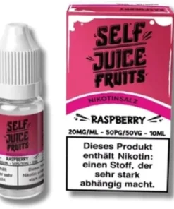 Self Juice Nikotinsalz Liquid Raspberry 10ml 20mg/ml