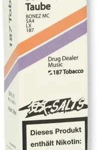 187 Strassenbande Schwarze Taube Nikotinsalzliquid 20mg