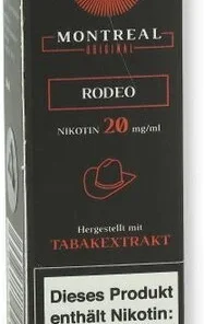 Montreal Original Nikotinsalz Liquid Rodeo 20mg/ml