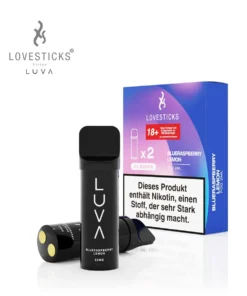 Lovesticks LUVA – POD – Duo Pack – Blueraspberry Lemon