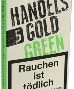 Zigarillos Handelsgold Green (Sweets Apple)
