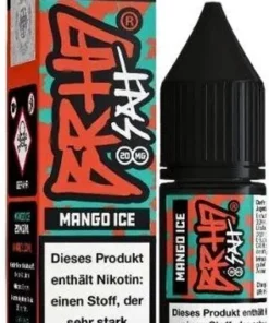 BRHD Barehead Mango Ice Nikotinsalz Liquid Overdosed 20mg