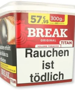 Break Original Red Titan Eimer 300g