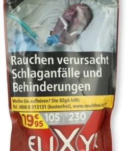 Elixyr Rot 105g Beutel Volumentabak