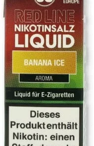 SC Red Line Nikotinsalz Liquid Banana Ice 10mg