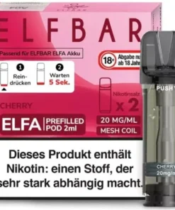 Elf Bar ELFA Cherry Prefilled Pod 2x2ml 20mg