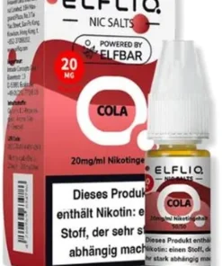 Elfliq by Elfbar Cola 20mg Nic Salt Liquid